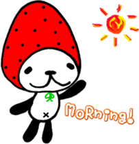 STRAWBERRY PANDA Part 10 sticker #12887999