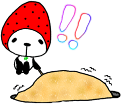 STRAWBERRY PANDA Part 10 sticker #12888003