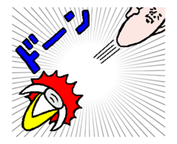 Funny banana sticker move around sticker #12888443