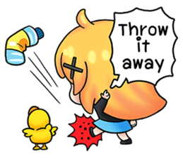 Turn your back on the world sticker #12888696