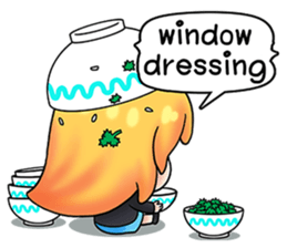 Turn your back on the world sticker #12888712