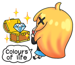 Turn your back on the world sticker #12888716