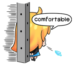 Turn your back on the world sticker #12888719