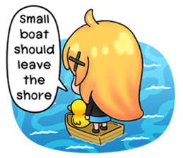 Turn your back on the world sticker #12888720