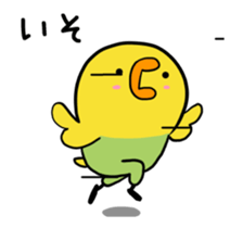 Annoying parakeet with motion!2 sticker #12889299