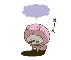 Lovely pink rabbit 4 [Animation] sticker #12889442