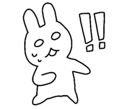 Siromenekousagi sticker #12889699