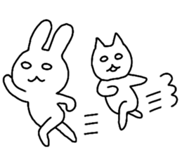 Siromenekousagi sticker #12889705