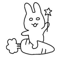 Siromenekousagi sticker #12889710