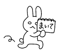 Siromenekousagi sticker #12889716