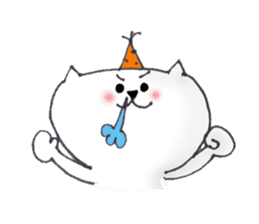 Party Cat sticker #12889789