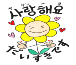 Korean-Japanese sunflower "tommy" ~T sticker #12889924
