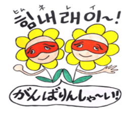 Korean-Japanese sunflower "tommy" ~T sticker #12889926