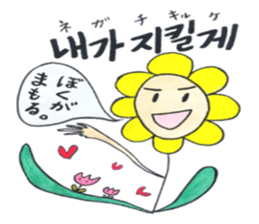 Korean-Japanese sunflower "tommy" ~T sticker #12889927