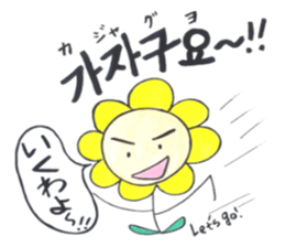 Korean-Japanese sunflower "tommy" ~T sticker #12889935