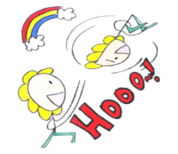 Korean-Japanese sunflower "tommy" ~T sticker #12889952