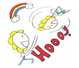 Korean-Japanese sunflower "tommy" ~T sticker #12889952