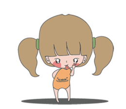 Numnim Girl sticker #12890280