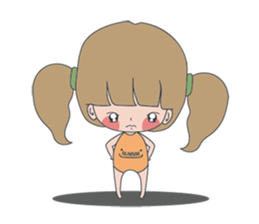 Numnim Girl sticker #12890285