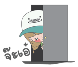 Numnim Girl sticker #12890287