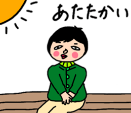 Daily conversation of Showa Women's sticker #12890505