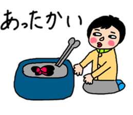 Daily conversation of Showa Women's sticker #12890522
