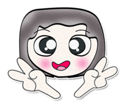 My name is Satoshi.^^ sticker #12890578