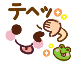 Emoticons and messages honorific Hen. sticker #12890888