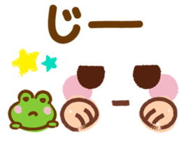 Emoticons and messages honorific Hen. sticker #12890898