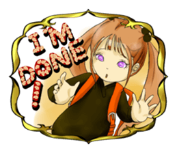 Bonbon shino-chan sticker #12891491