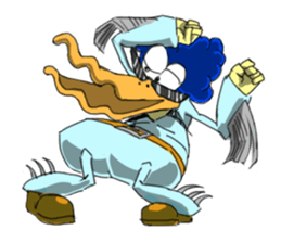 high phu! man sticker #12891687