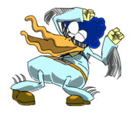 high phu! man sticker #12891687