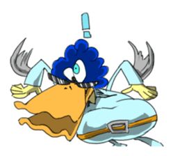 high phu! man sticker #12891690