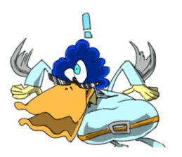 high phu! man sticker #12891690