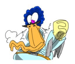 high phu! man sticker #12891692