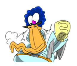 high phu! man sticker #12891692