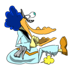 high phu! man sticker #12891693