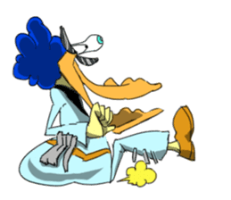 high phu! man sticker #12891693