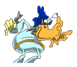 high phu! man sticker #12891695