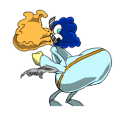 high phu! man sticker #12891698