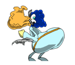 high phu! man sticker #12891698