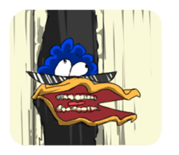 high phu! man sticker #12891704