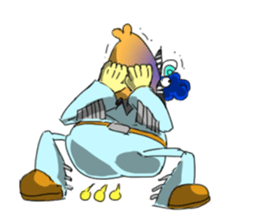 high phu! man sticker #12891710