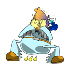 high phu! man sticker #12891710