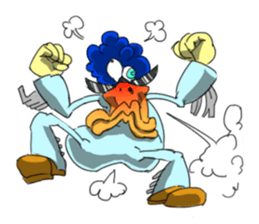 high phu! man sticker #12891711