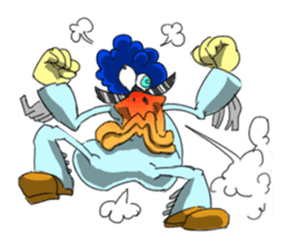 high phu! man sticker #12891711