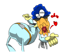 high phu! man sticker #12891714