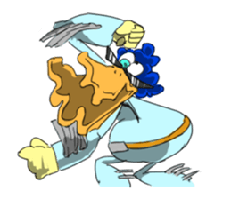 high phu! man sticker #12891715