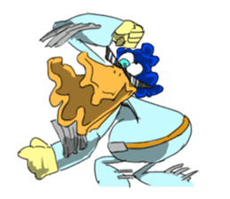 high phu! man sticker #12891715