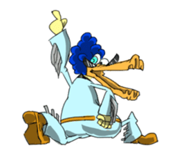 high phu! man sticker #12891716